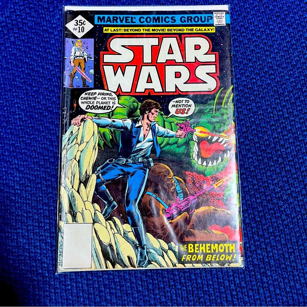 MARVEL COMIC BOOK STAR WARS ISSUE 10 THE BEHEMOTH FROM BELOW